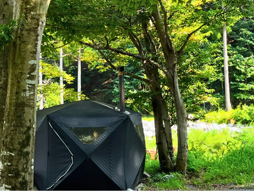 道志川サウナ 移動式
